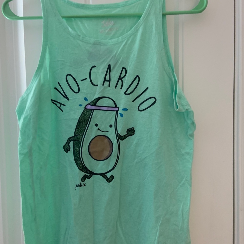 Justice tank top